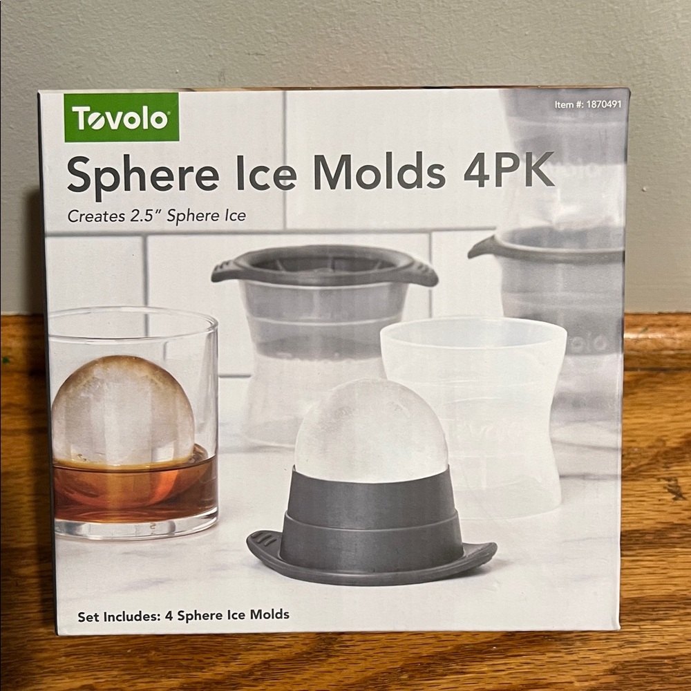 Tovolo Sphere Ice Molds 4PK